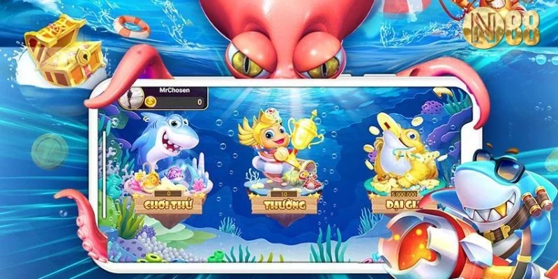 Sảnh bắn cá online vô cùng hấp dẫn